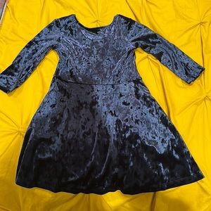 Girls H&M velour dress